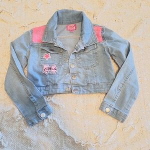 Jojo Siwa Cropped Jean Jacket